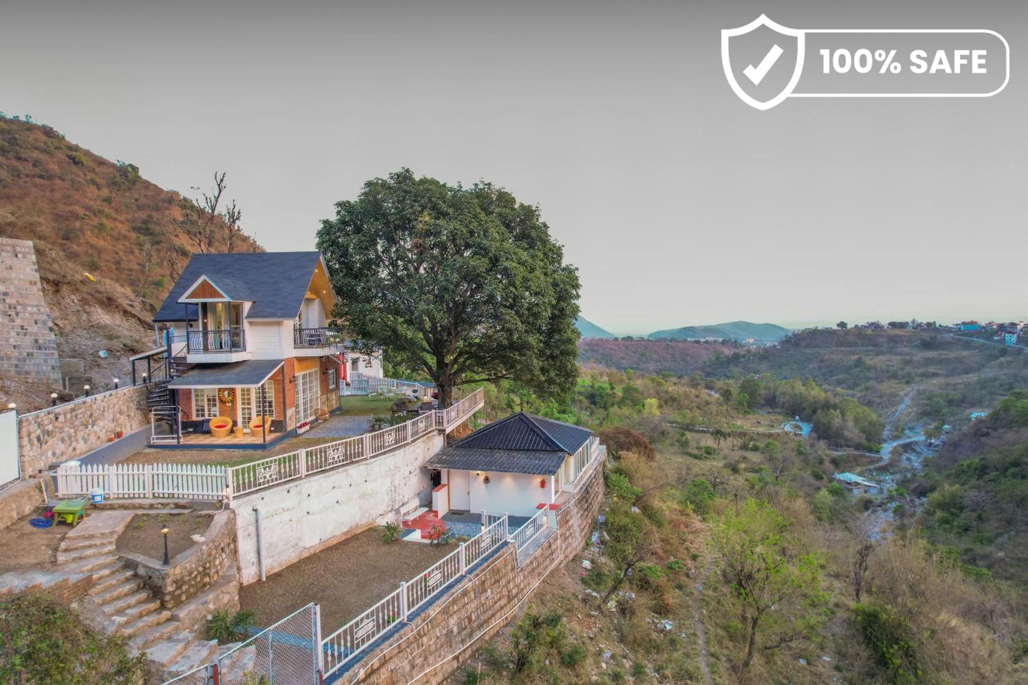 Saffronstays Woodpeckers Villa, Dehradun Rajpur Bagian luar foto